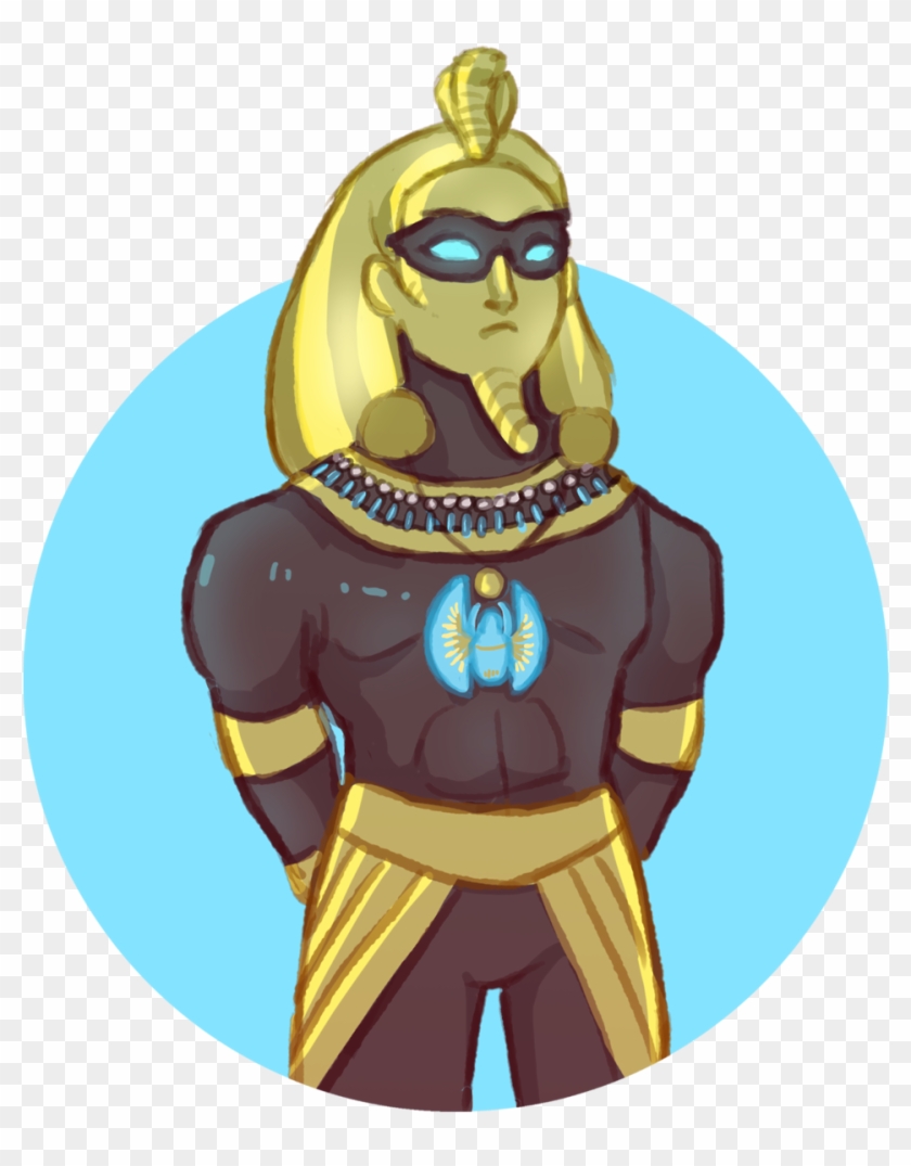 Le Pharaoh For @themasquedfox's Akuma Collab~ I Really - Cartoon Clipart #789902