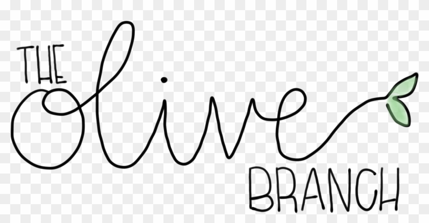 The Olive Branch Bakery - Line Art Clipart #790066