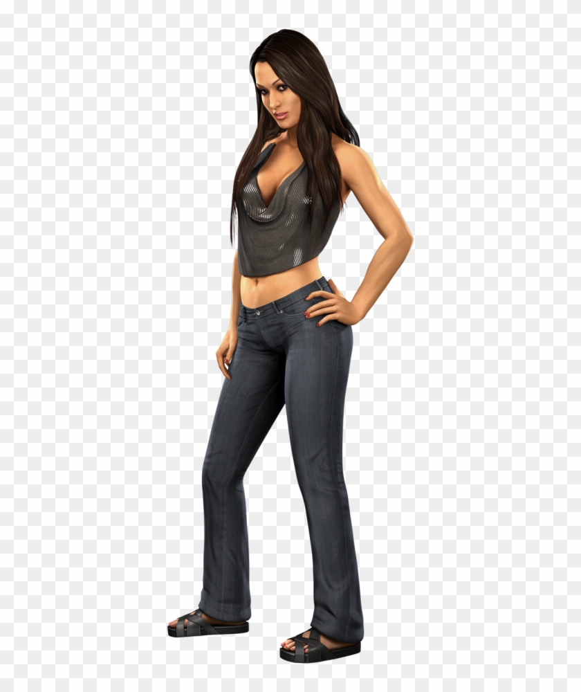 Svr2011 Render Nikkibella - Smackdown Vs Raw 2011 Divas Clipart #790099