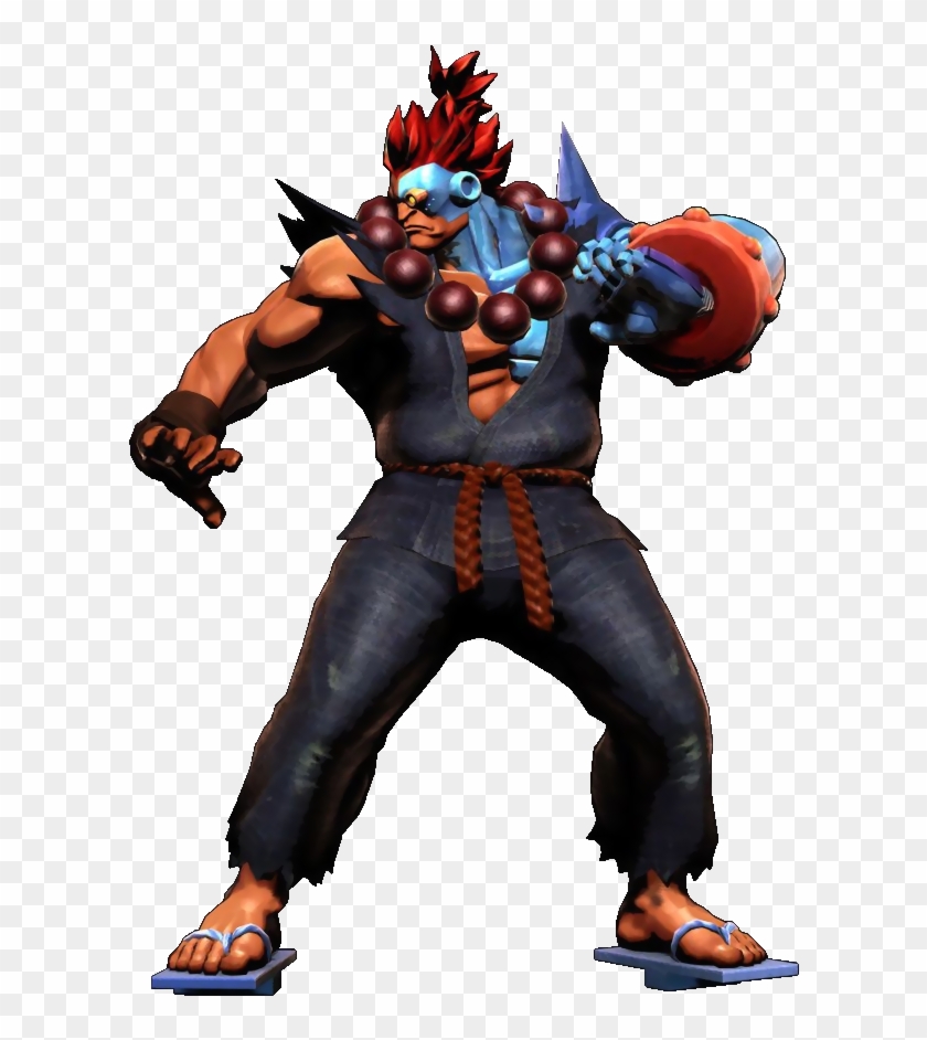 Akuma As He Appears In His Cyber Form From Ultimate Clipart #790269