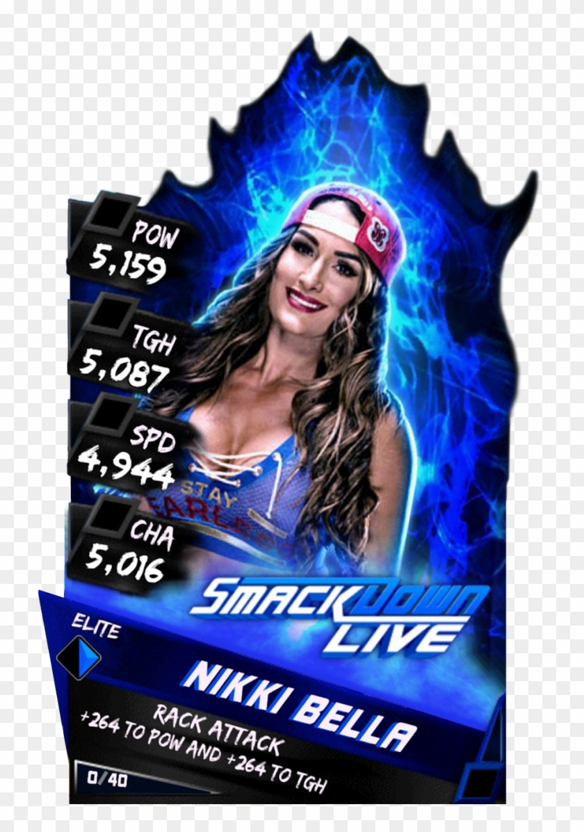 Supercard Nikkibella S3 Elite Smackdown Clipart