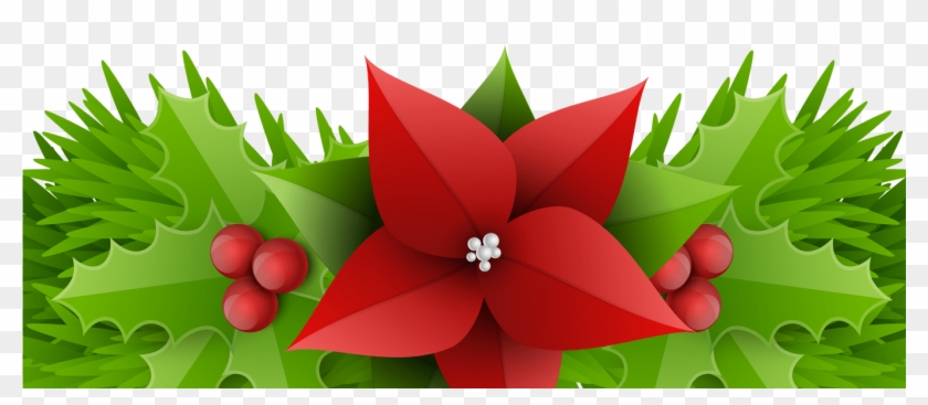 Christmas Border Decoration Transparent Png Clip Art - Christmas Borders Clipart Transparent