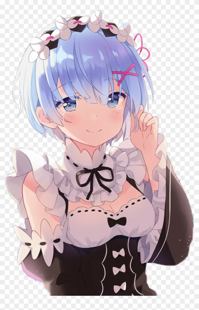 Rem Sticker - Rem Crying Clipart #790668