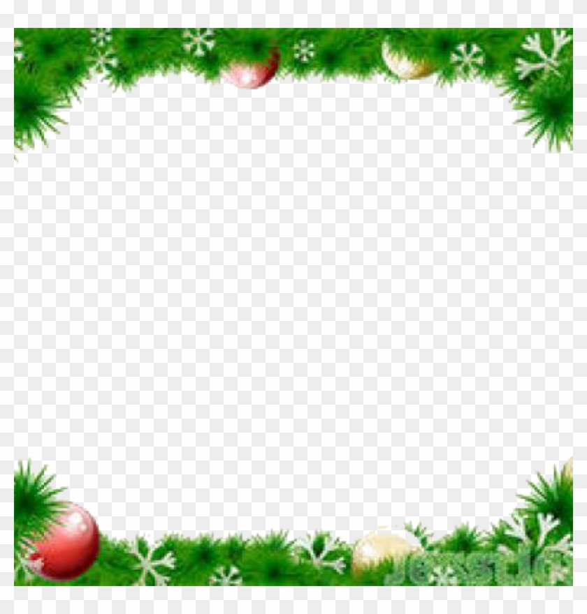 1024 X 1024 20 - Christmas Wreath Vector Border Clipart