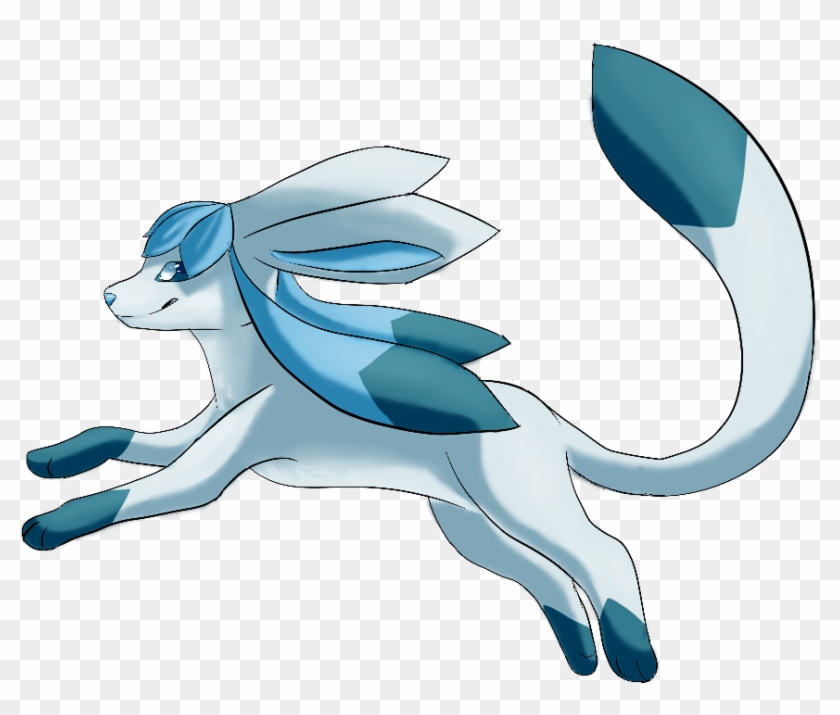 Glaceon - Transparent Glaceon Clipart