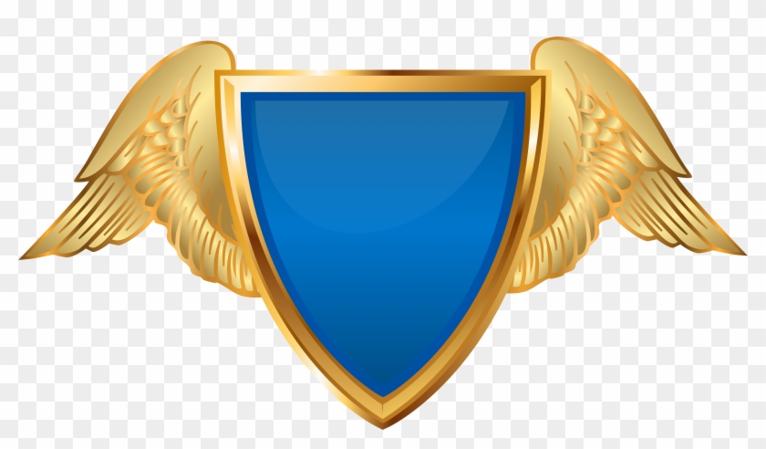 Transparent Background Oval Christmas Borders - Gold Transparent Background Shield Logo Clipart