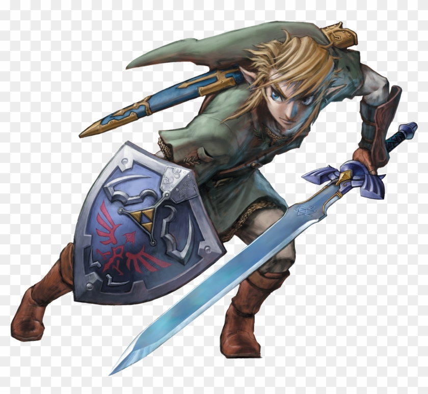 Master Sword Cliparts - Legend Of Zelda Master Sword Twilight Princess - Png Download