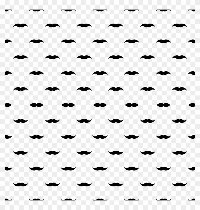 Moustache Border Transparent Clipart