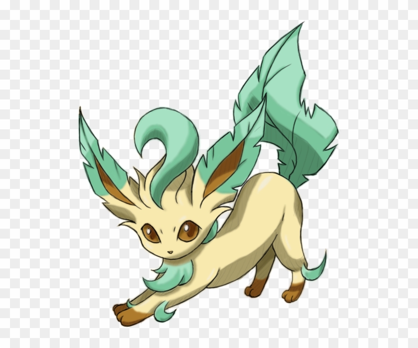 Free Icons Png - Pokemon Leafeon Png Clipart #791323