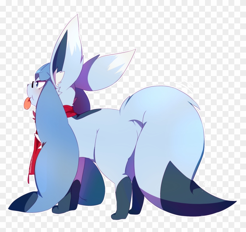 Glaceon 💙 - Cartoon Clipart