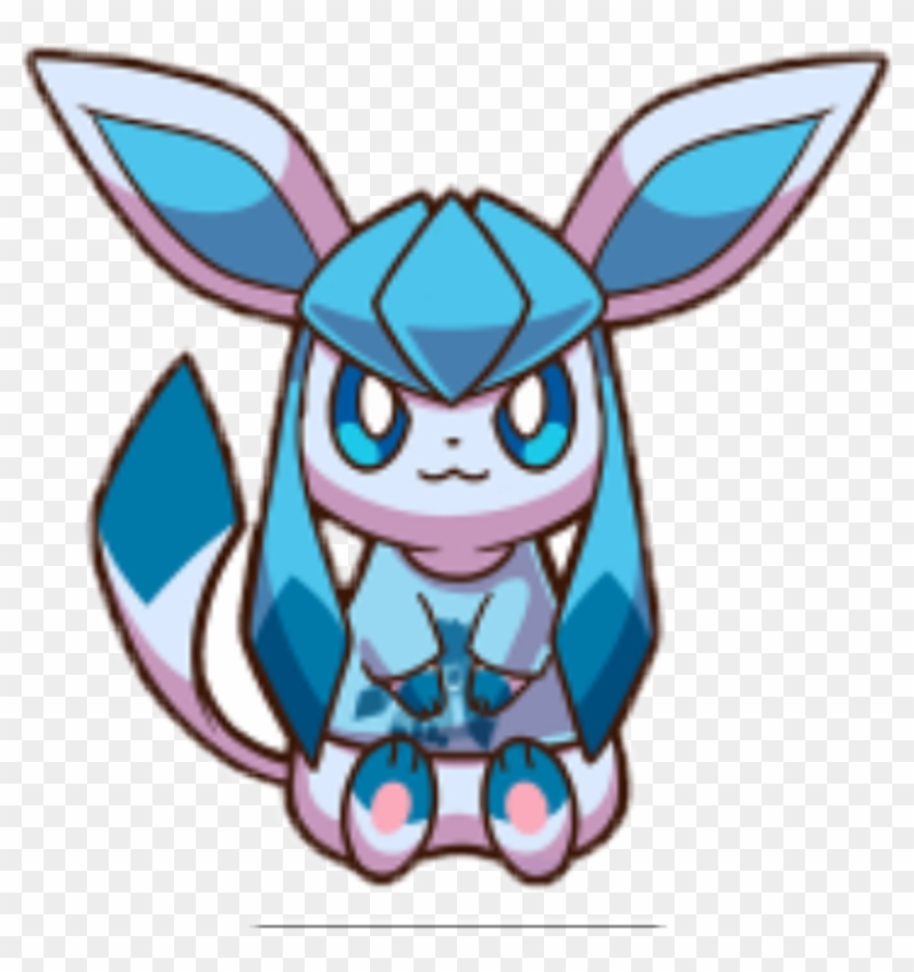 Glaceon Sticker - Glaceon Kawaii Clipart #791585
