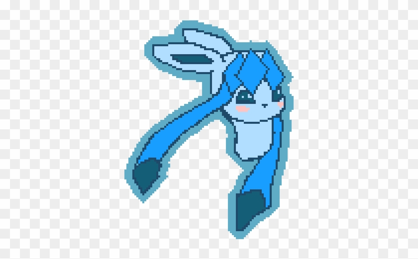 Glaceon - Cartoon Clipart #791635