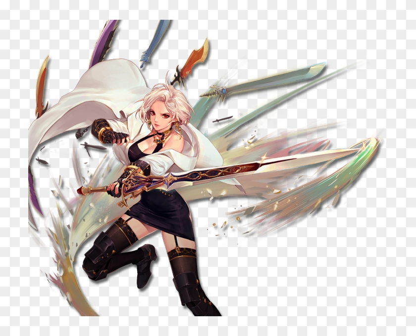 アラド 戦記 女 鬼 剣士 Clipart