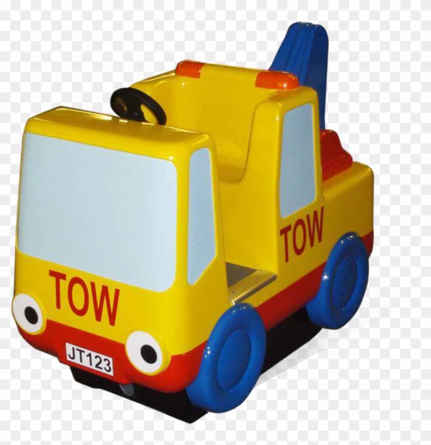 Tow Truck - Jolly Town Kiddie Ride Clipart #791746