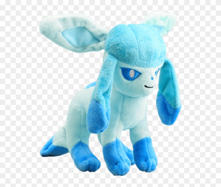 Pokemon 8 Inch Glaceon Plush - Stuffed Toy Clipart