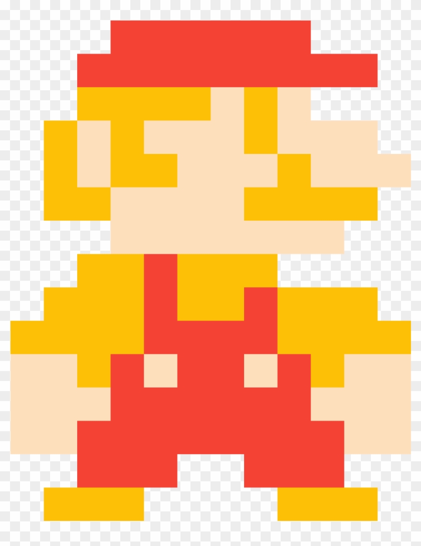 8 Bit Mario Clipart