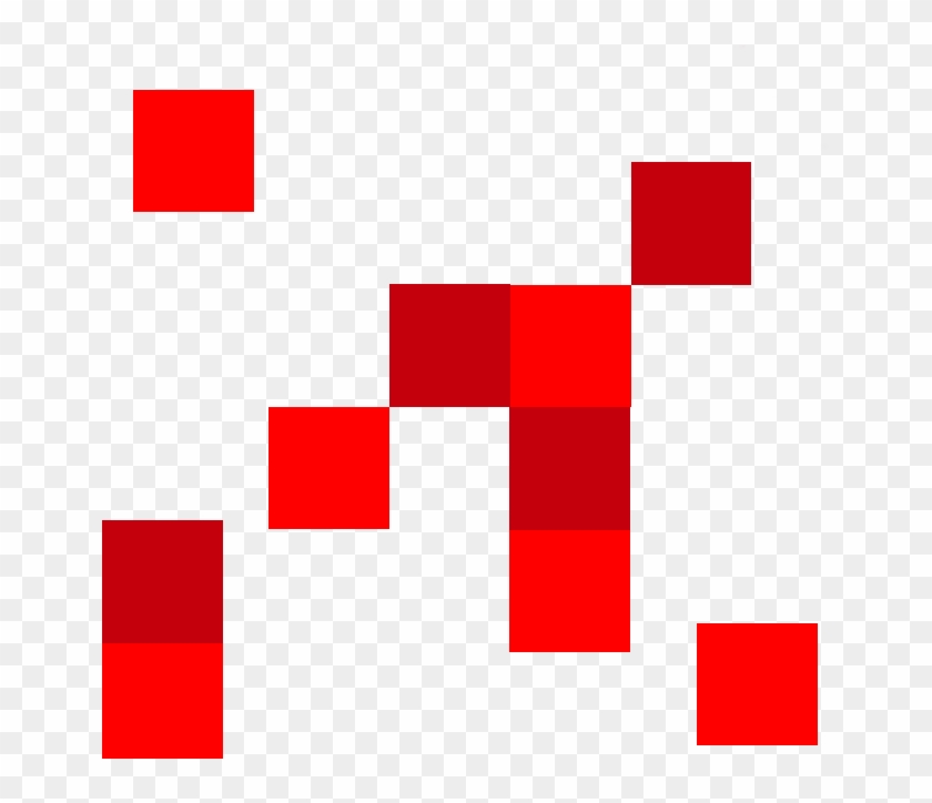Minecraft Effects Png Image Transparent - 8 Bit Blood Splatter Clipart