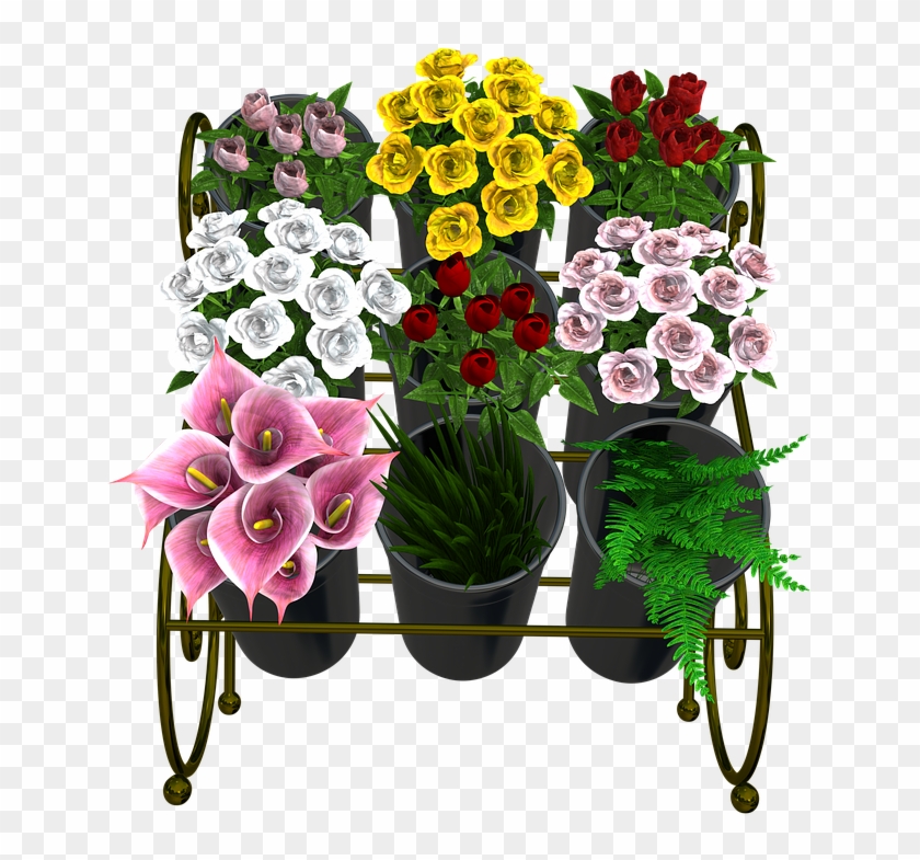 Flowers, Bouquets, Flower Vase, Bouquet, Arrangement - Fiori In Vaso Png Clipart #792805