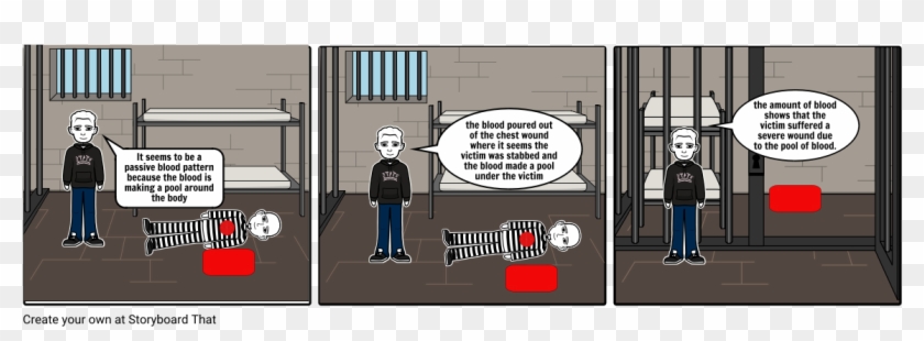 Blood Spatter - Cartoon Clipart