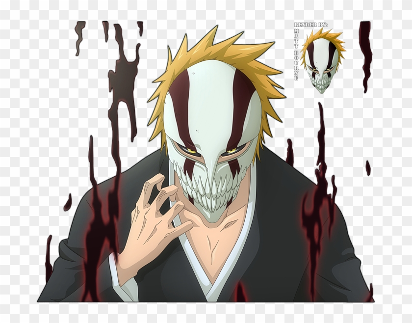 Ichigo Hollow Png - Ichigo Hollow Mask 2 Clipart #793041