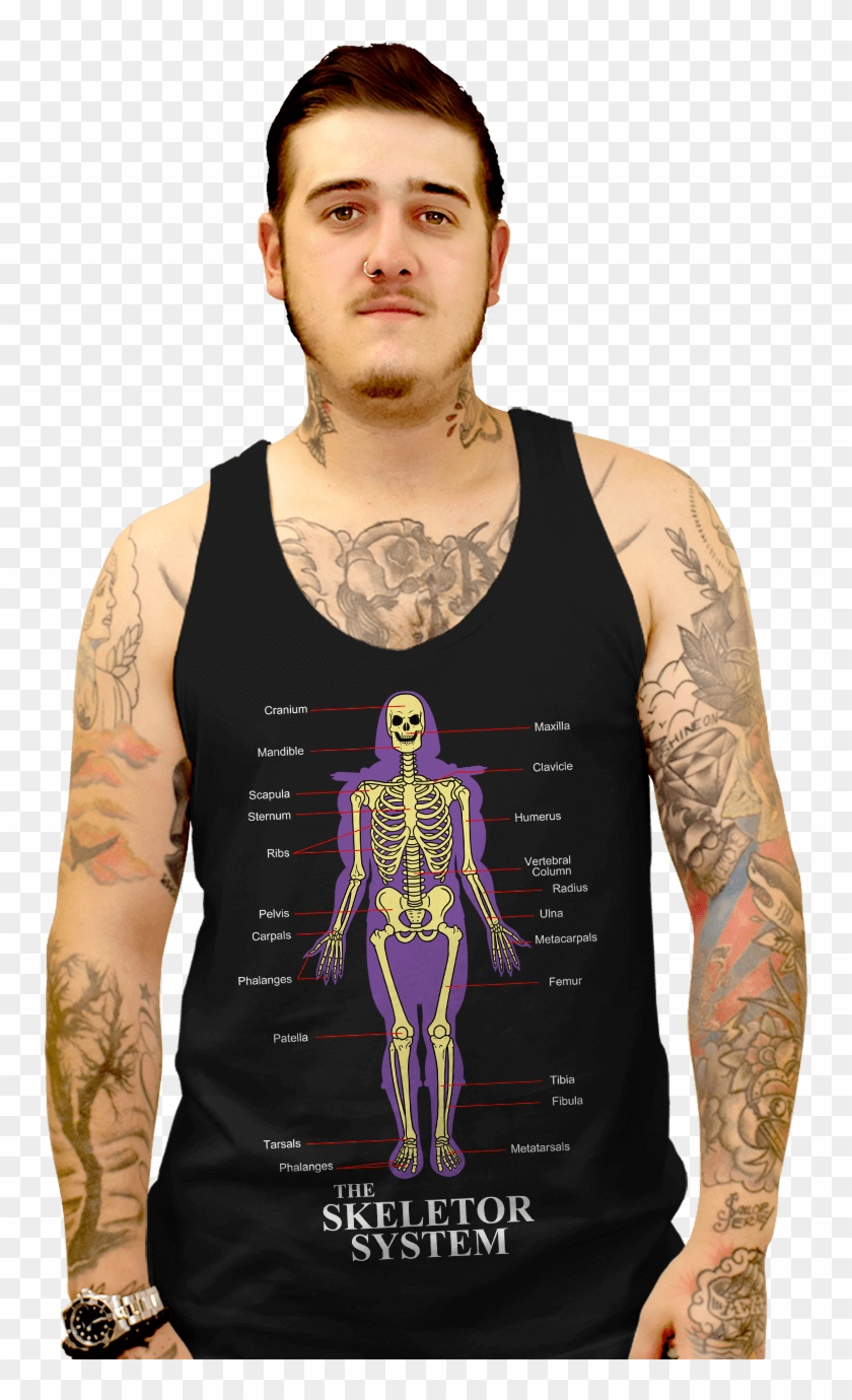 The Skeletor System - Tattoo Clipart #793512