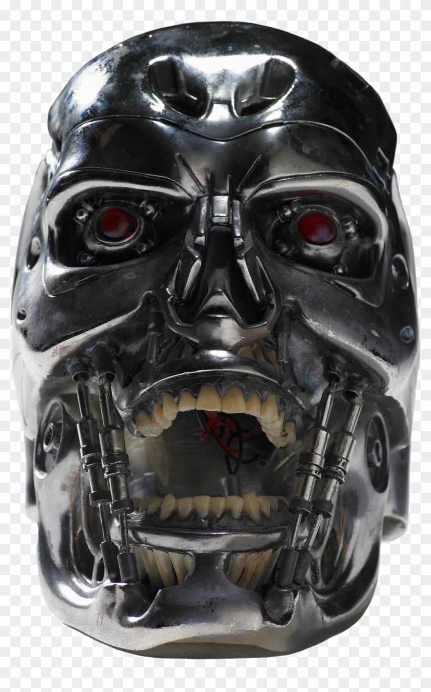Terminator Skull - Terminator Clipart #793545