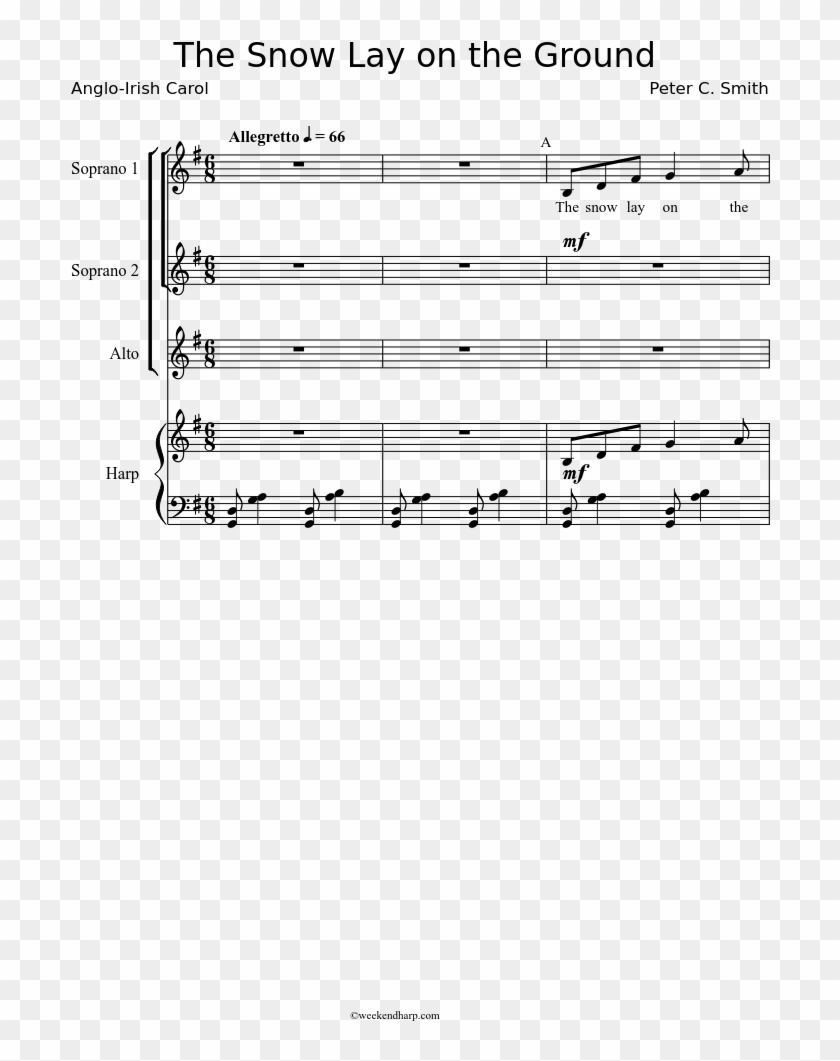 Print - Sheet Music Clipart #793815