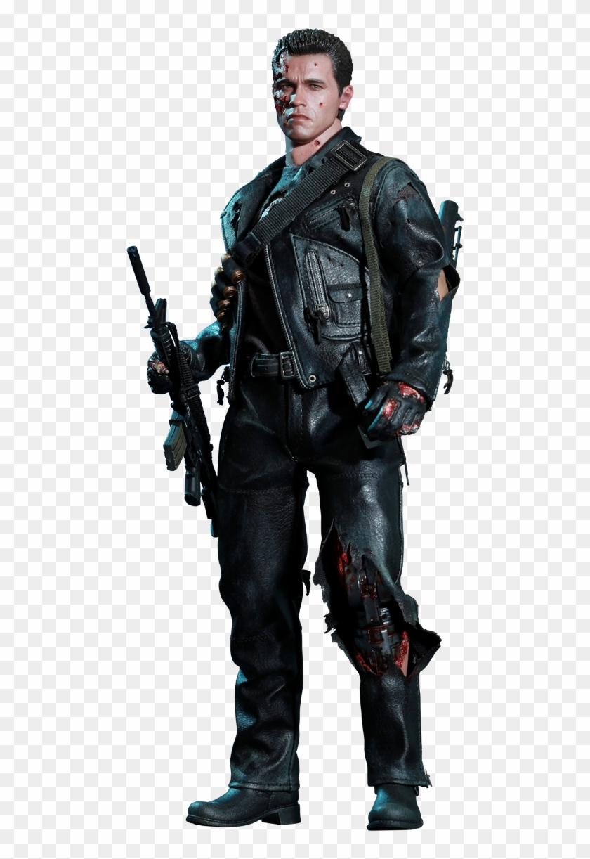 T-800 Terminator Sixth Scale Figure By Hot Toys - Thatcher Siege Clipart