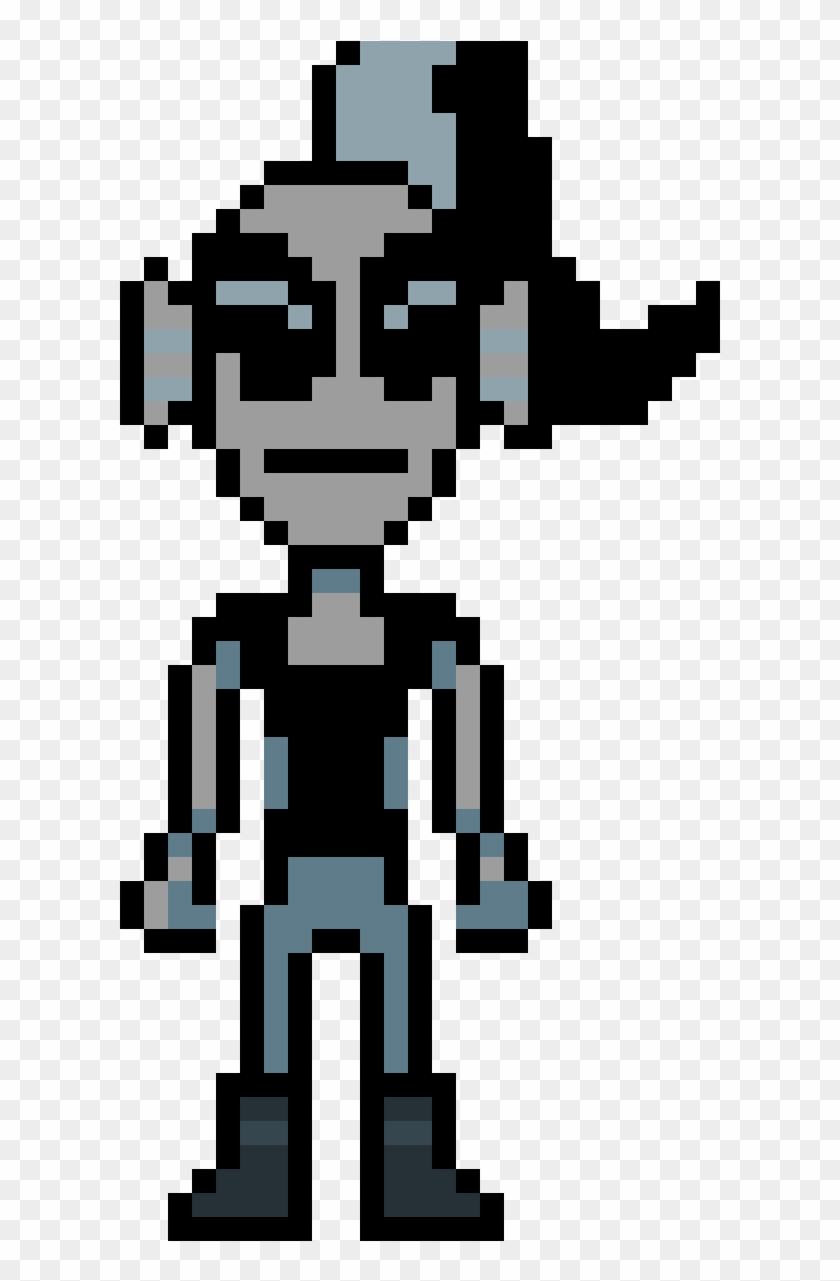 Dusttale Undyne - Undyne Pixel Art Clipart