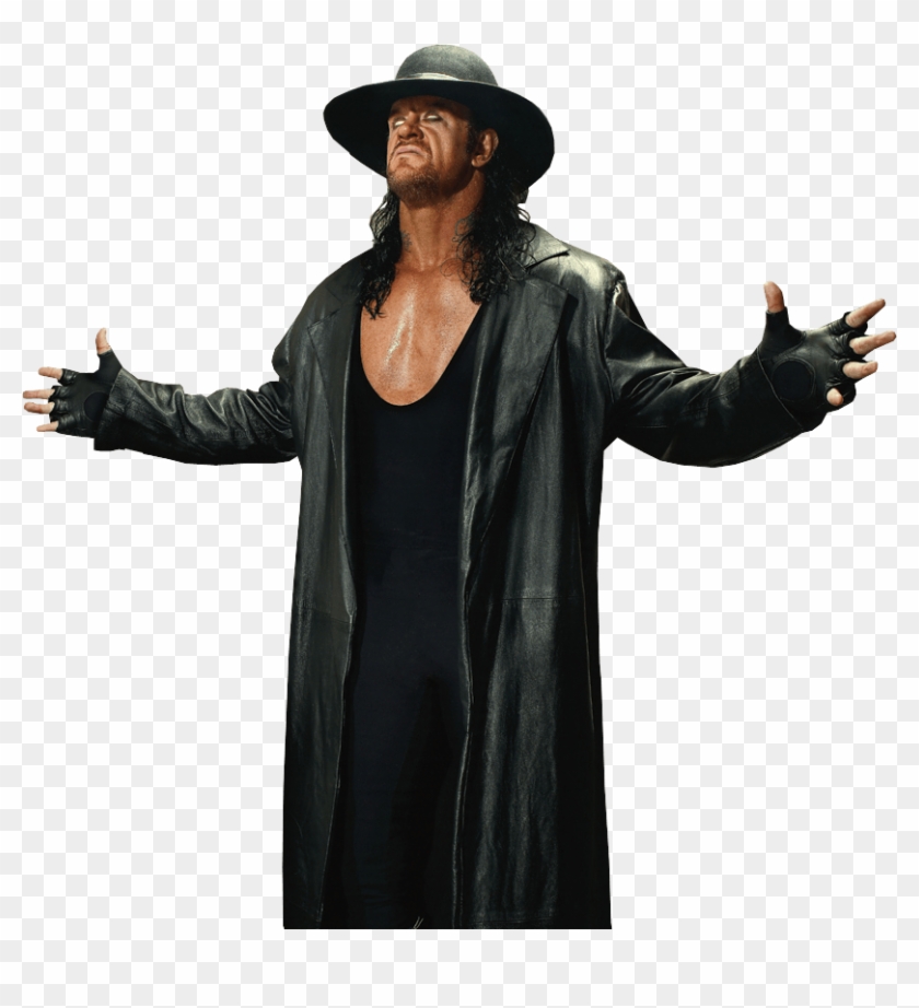 Download Undertaker Praying Transparent Png - Undertaker Trench Coat Clipart #794611