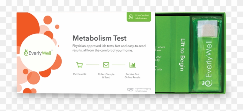 Metabolism Test Open Box - Everlywell Clipart #794633