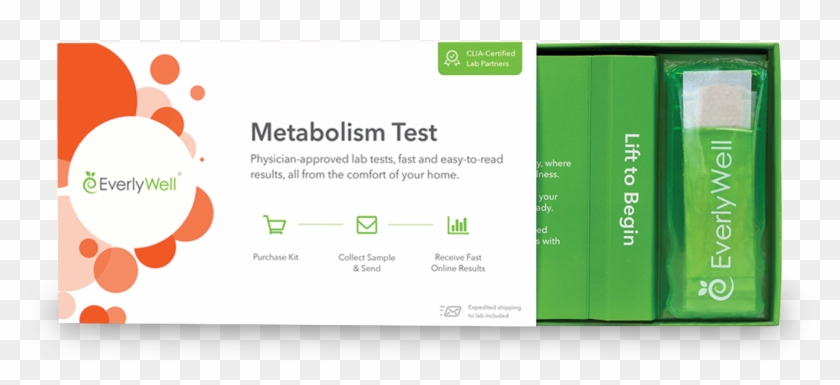 Metabolism Test Open Box - Everlywell Clipart