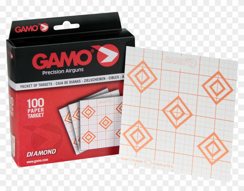 Air Gun Paper Targets Diamond 100 Piece Clipart #794705