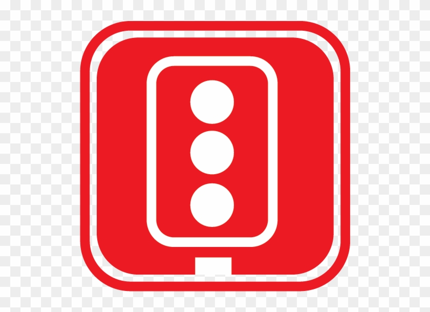 Red Light Icon2 - Circle Clipart