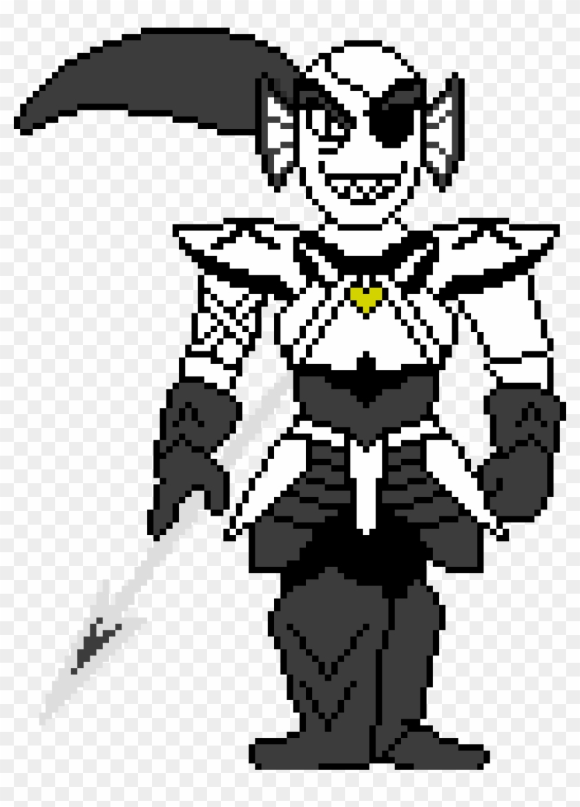 X-tale Undyne - Cartoon Clipart