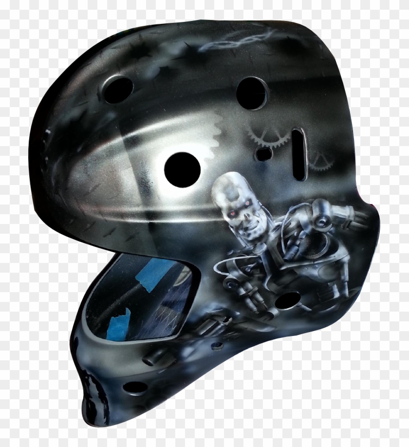 Click To Enlarge Image Terminatorlefttop - Bicycle Helmet Clipart #795197