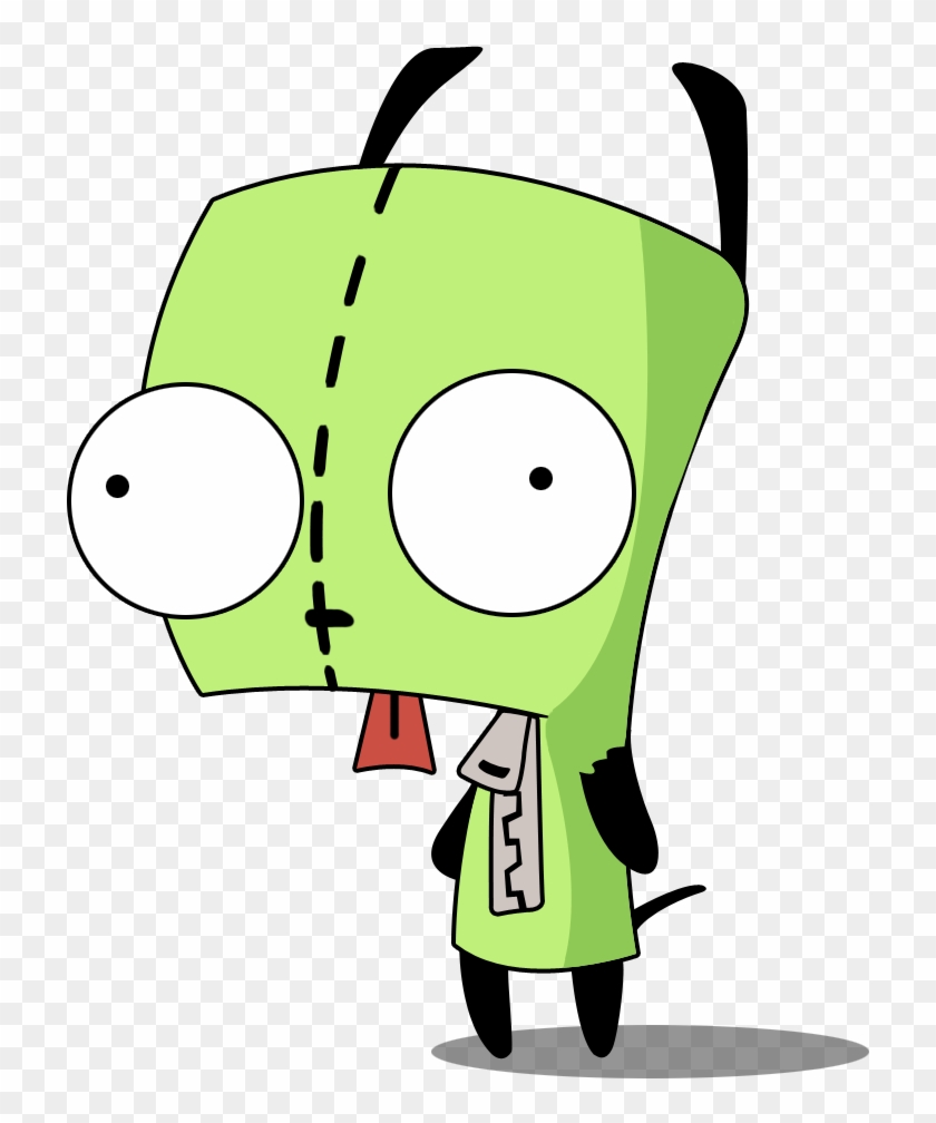 Gir From Invader Zim - Gir Zim Invader Clipart