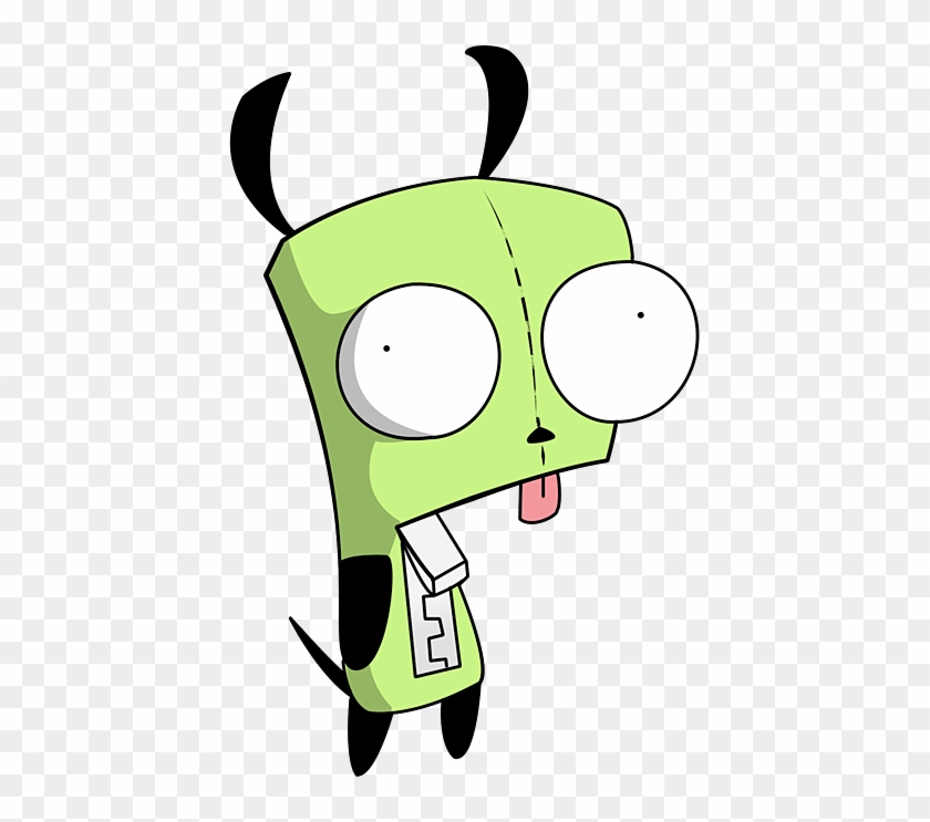 Gir From Nickelodeon Show, "invader Zim - Easy To Draw Zim Clipart #795639