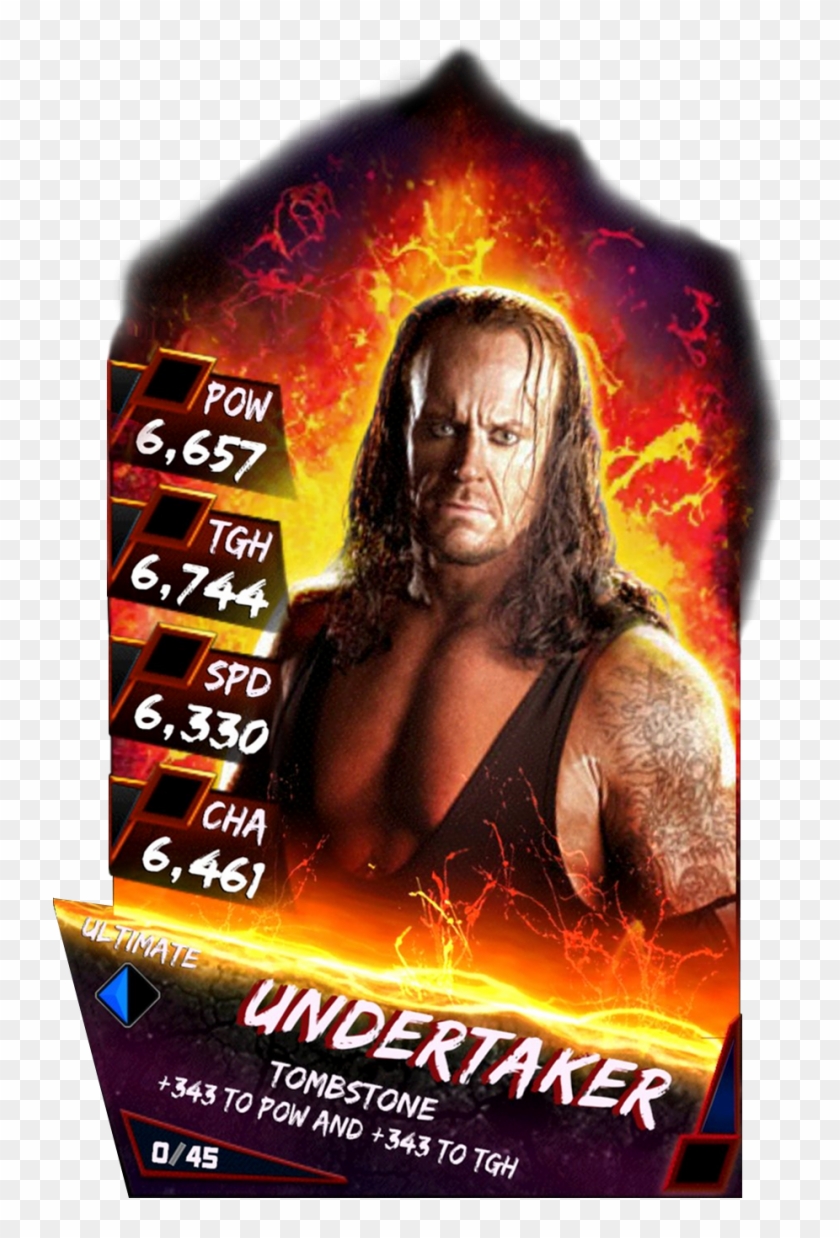 Supercard Undertaker S3 Ultimate Limited 10568 - Wwe Supercard Ultimate Undertaker Clipart #795672