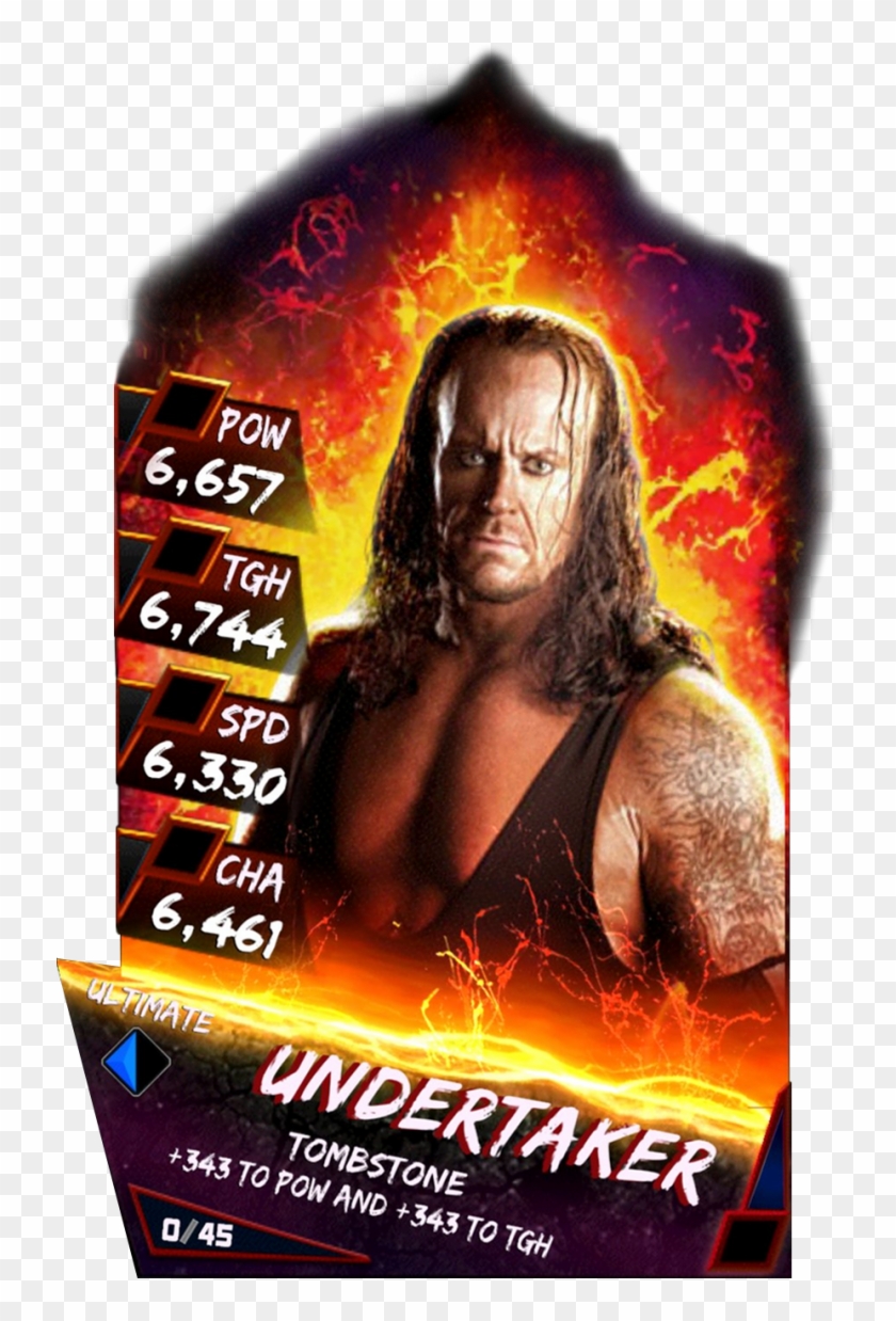 Supercard Undertaker S3 Ultimate Limited 10568 - Wwe Supercard Ultimate Undertaker Clipart