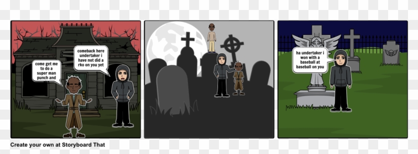 Rko To Undertaker - Cartoon Clipart #795702