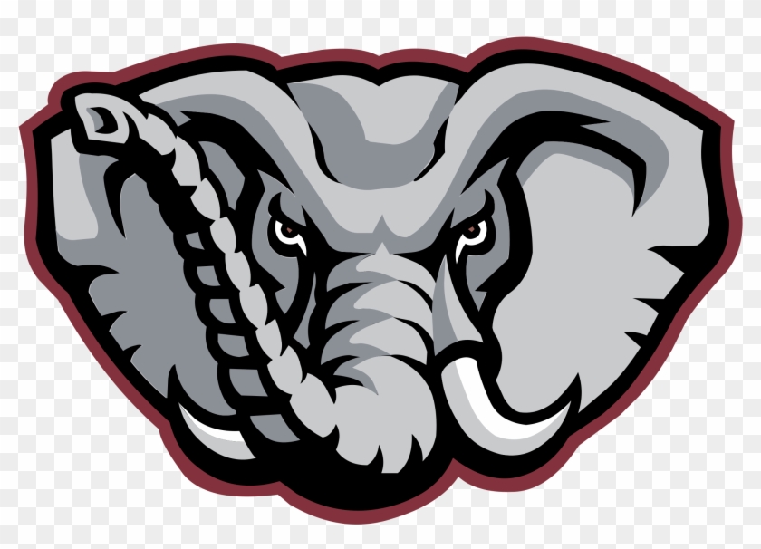 Alabama Crimson Tide Logo Png Transparent - Alabama Crimson Tide Elephant Clipart