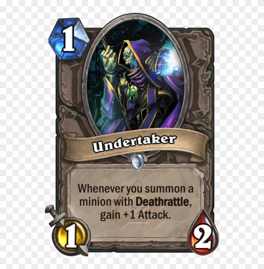 Undertaker Card - Blizzard Is A Small Indie Company Clipart