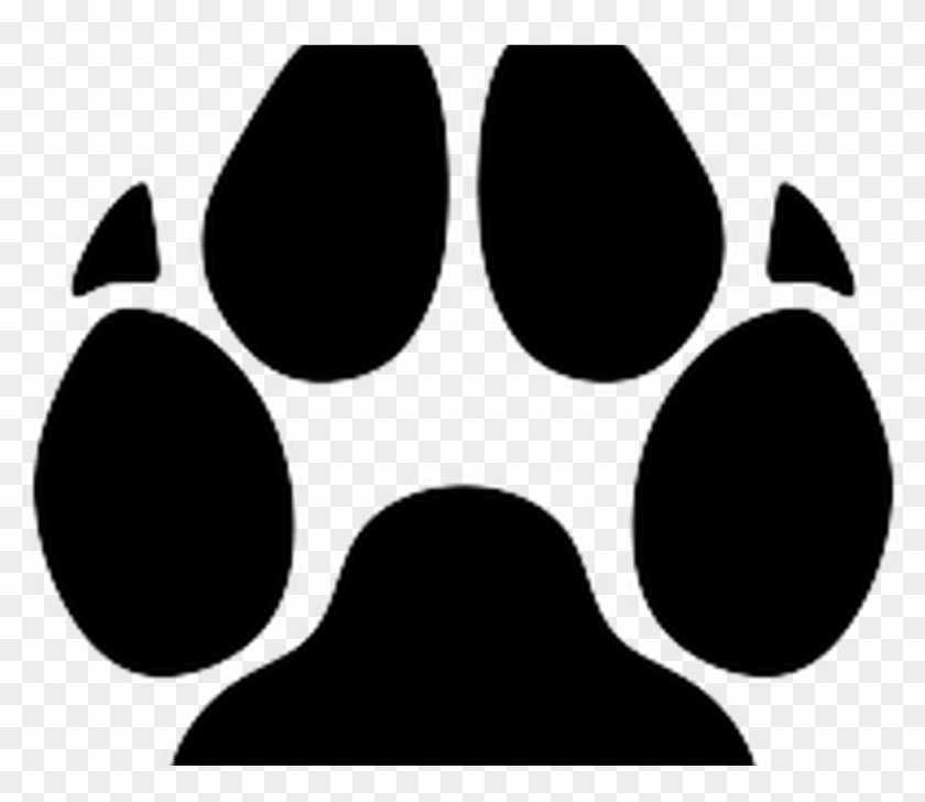 Image Wolf Paw Print Silhouettepng Animal Jam Clans - Illustration Clipart