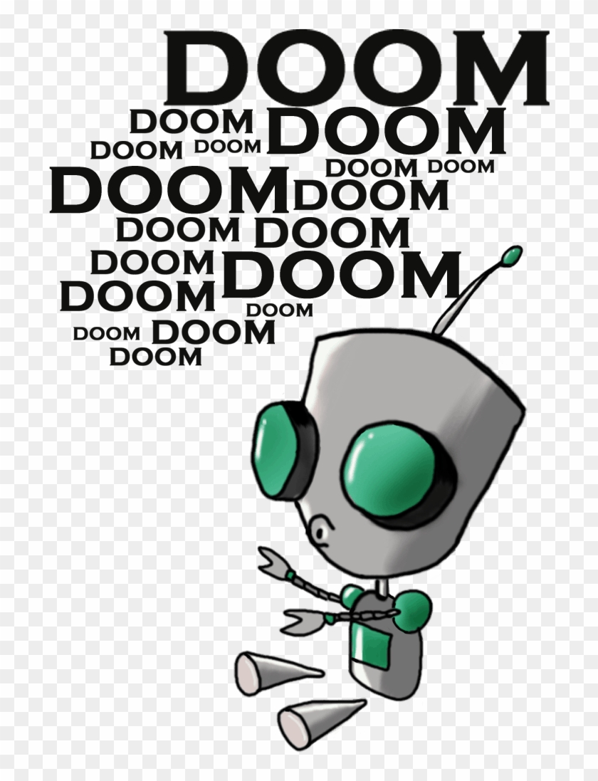 404 Fail - Gir Doom Meme Clipart