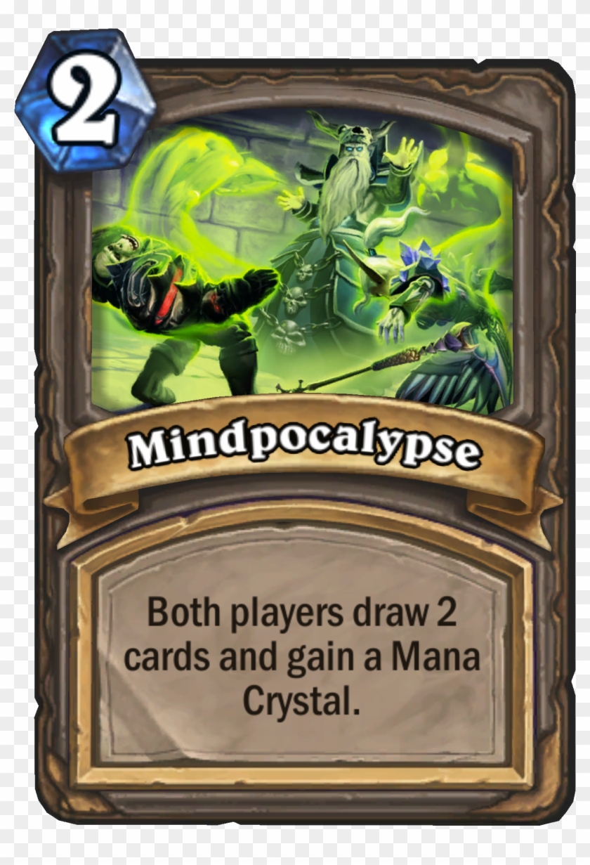 Mindpocalypse - Hearthstone Sealed Un Goro Pack Clipart #796071