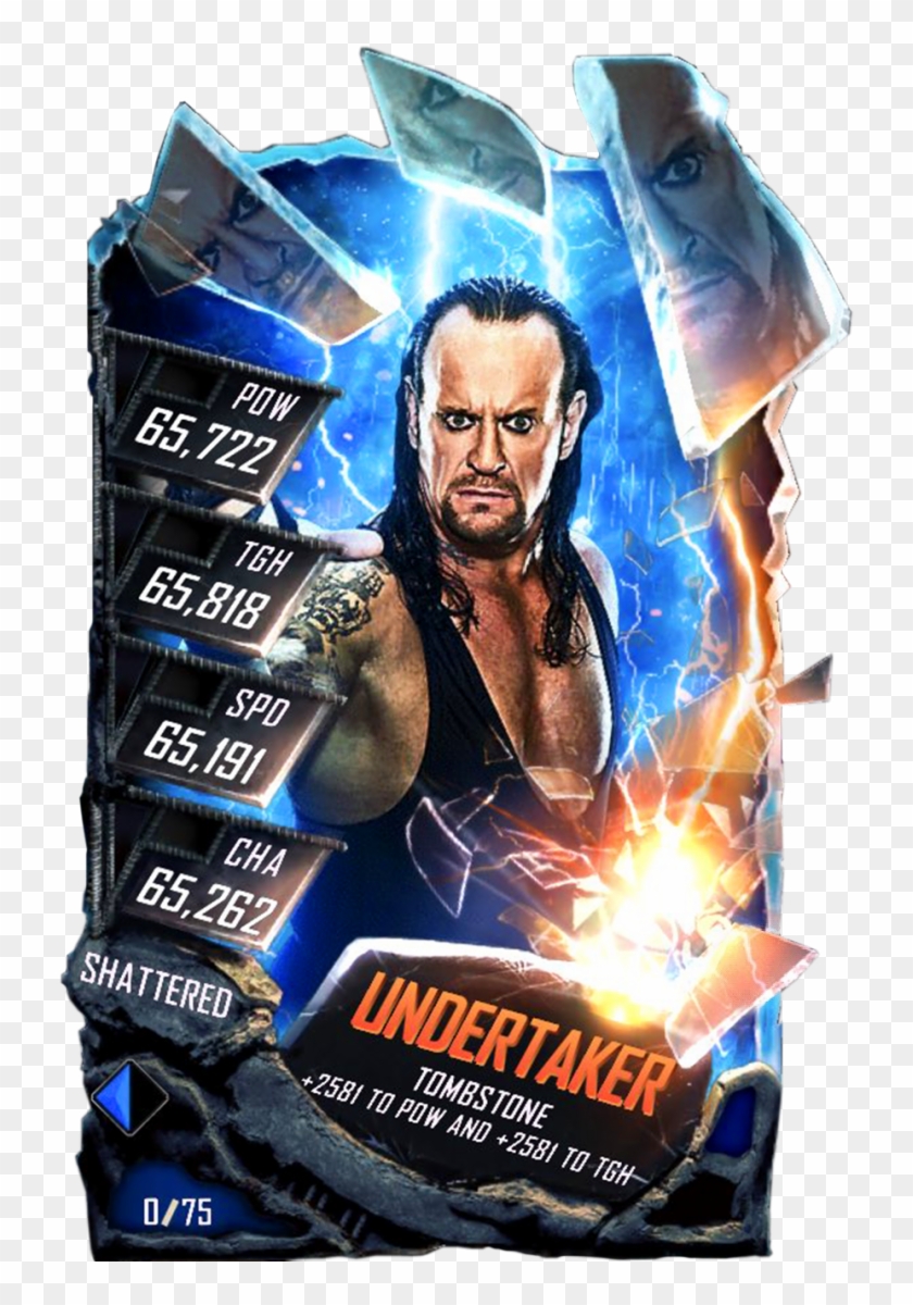 Undertaker S5 24 Shattered - Wwe Supercard Shattered Pro Clipart