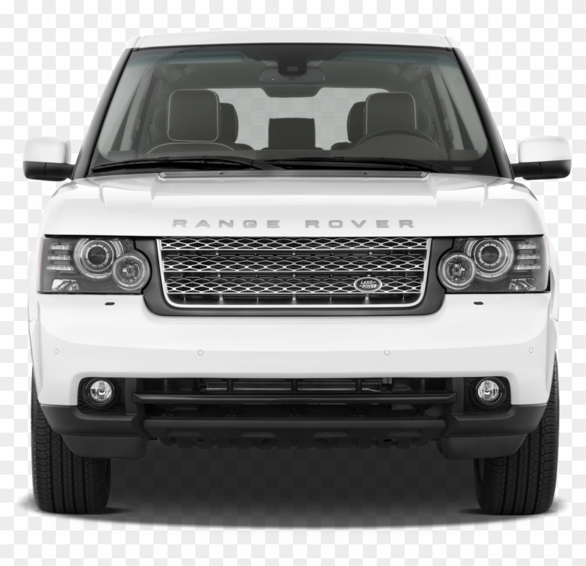 Range Rover Png - White Range Rover Front Clipart
