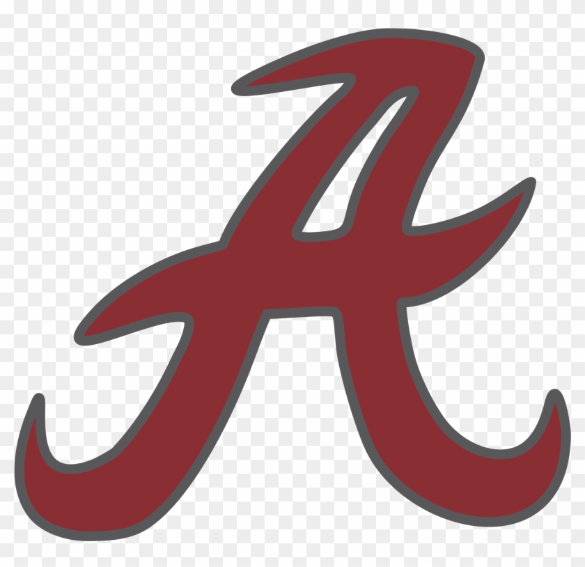 Alabama Crimson Tide Logo Png Transparent - Alabama University Logo Vector Clipart #796357
