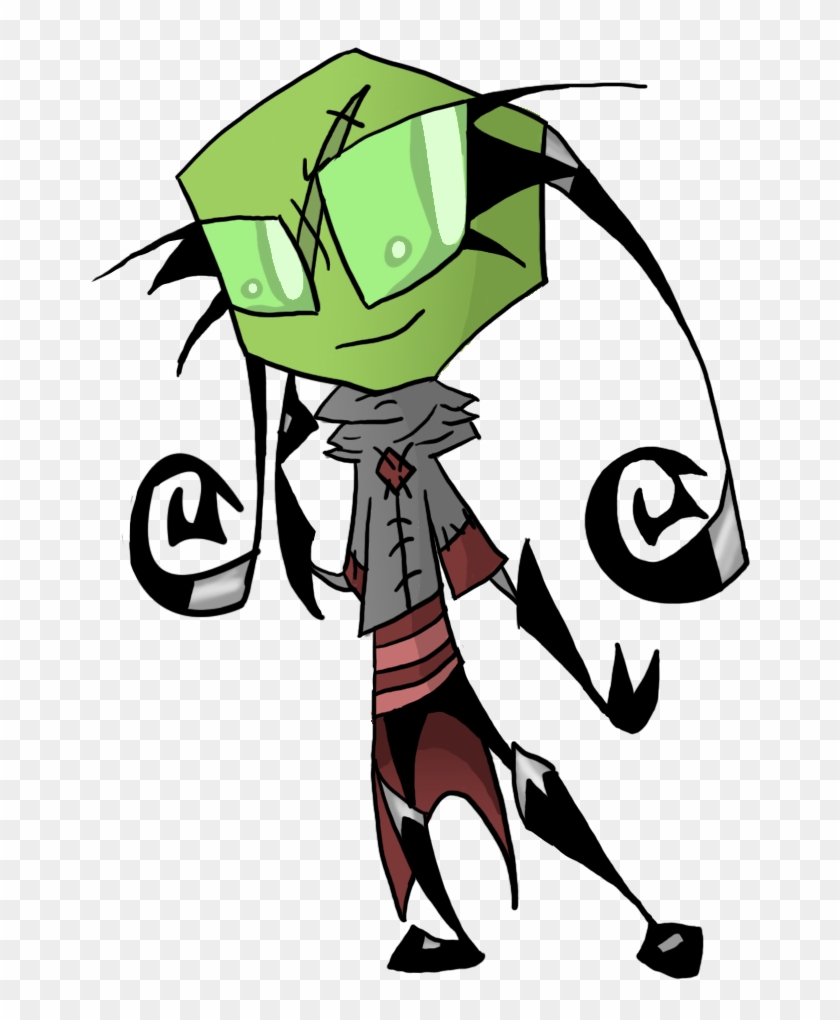 Invader Zim Fancharacters Images Adoptable For Stuffy - Cartoon Clipart #796412